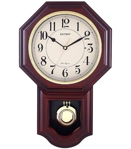 Amazon.com: BESTIME 66236 Plastic Pendulum Clock. Westminster